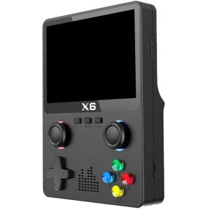 SVP Game - X6 Consola retro portátil 32 GB con +10.000 Juegos 11 Emuladores SFC, GBC, GBA, GB, FC, NES, MD, MAME, CPS, SMC, SMD - Pantalla IPS HD 3.5" Consola de videojuegos portátil retro