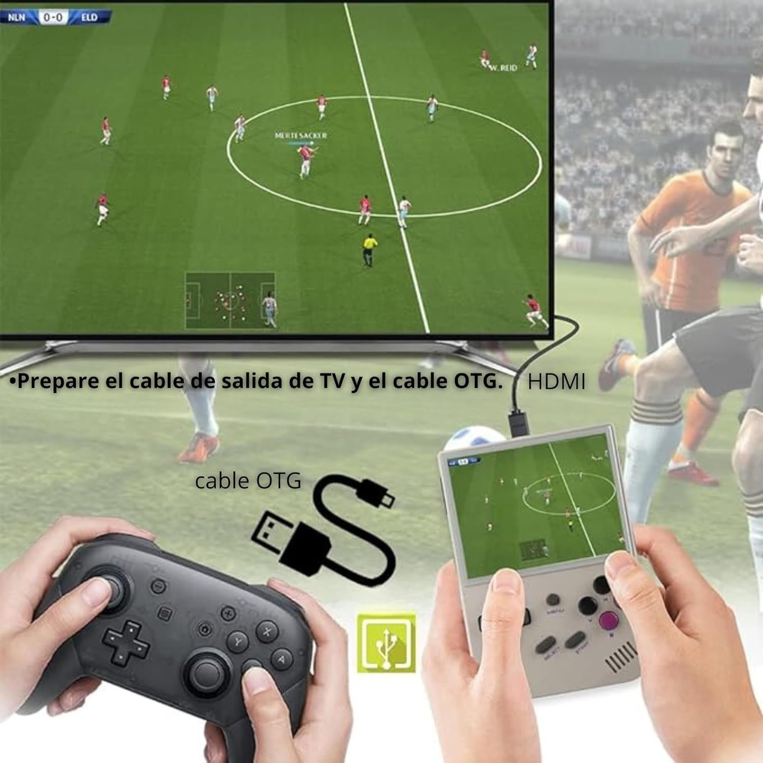 Anbernic - RG35XX Consola retro portatil 64 GB con 5.000 juegos y 30 emuladores PS1, PSP, N64, NDS, SN, GB, GBA, consolas de juegos retro, emulador clásico, consola de mano - SVP Game 10 Anbernic - RG35XX Consola retro portatil 64 GB con 5.000 juegos y 30 emuladores PS1, PSP, N64, NDS, SN, GB, GBA, consolas de juegos retro, emulador clásico, consola de mano - SVP Game - Imagen 3
