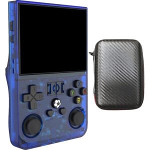 SVP Game - R36S Consola Retro Portátil 40.000 Juegos y 25 Emuladores Arcade PSP PS1 N64 NDS SN GB GBA GBC SNES NES CPS MAME Atari - Game Console, Videojuegos clásicos 22 Consola retro portátil SVP Game R36 Pro con pantalla y accesorios.